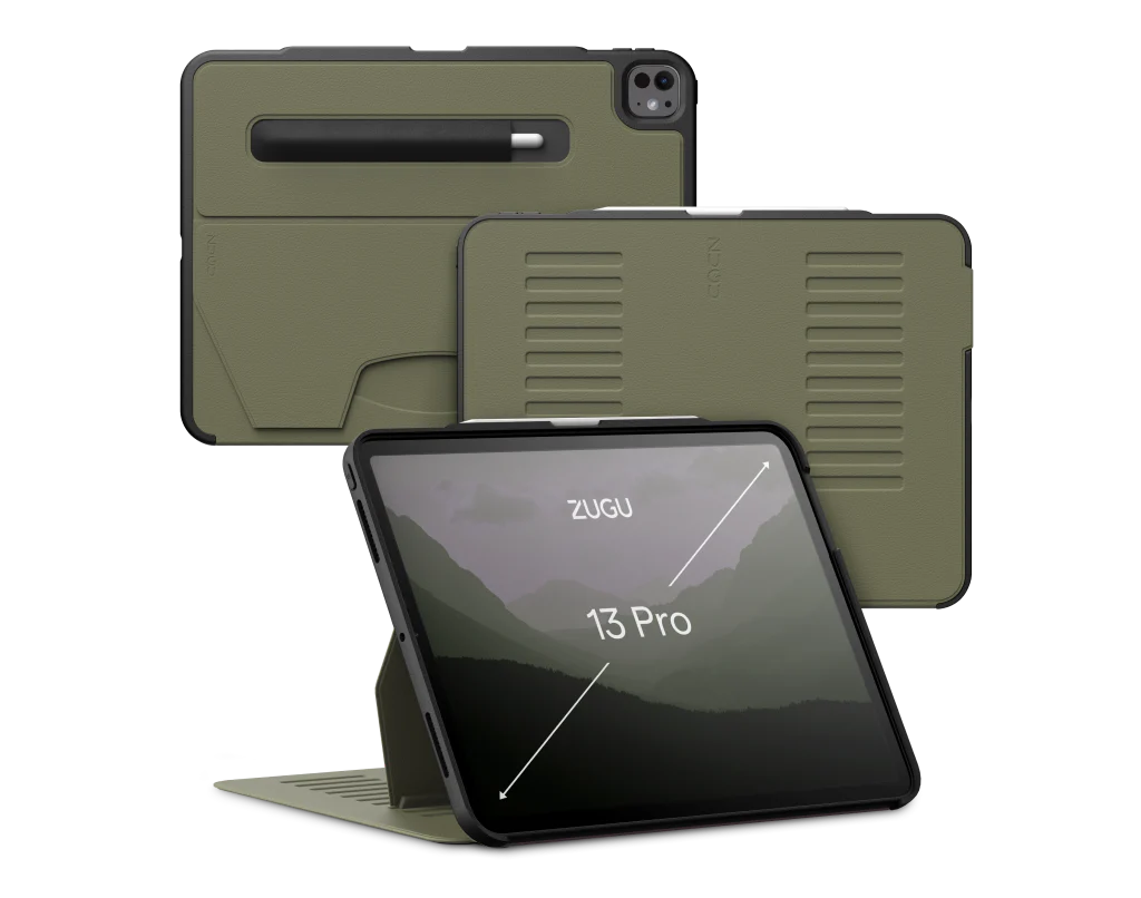 Zugu Case For iPad Pro 13 M4 / M5 - Olive