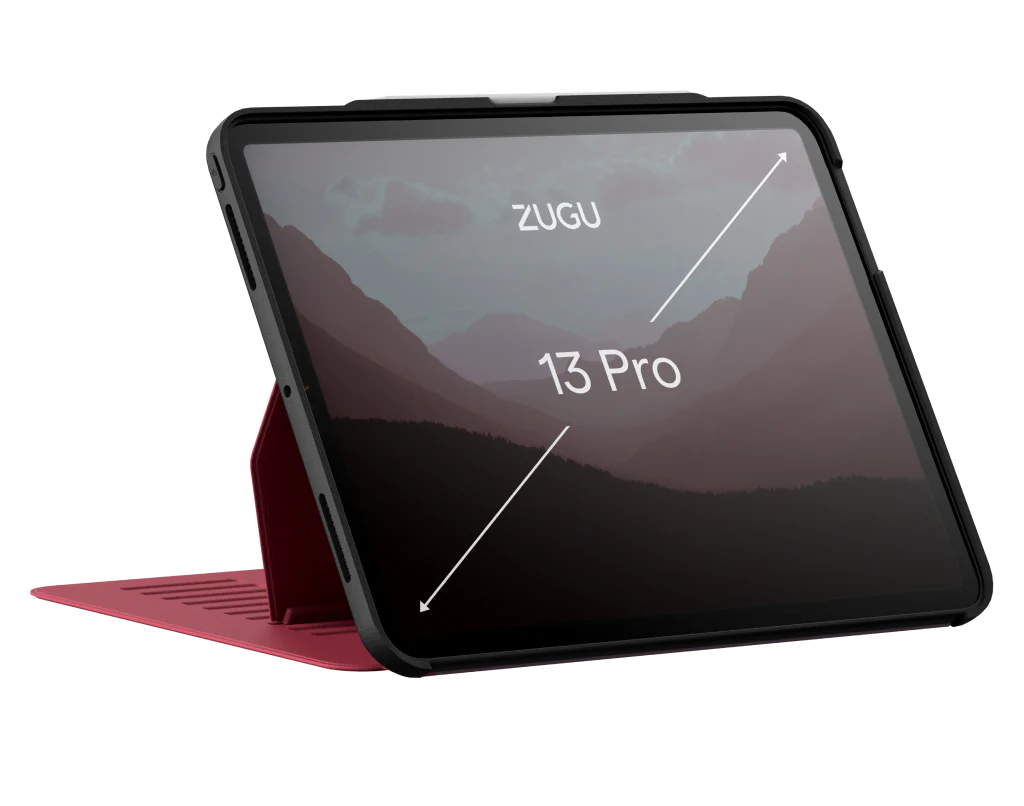 Zugu Case For iPad Pro 13 M4 / M5 - Red