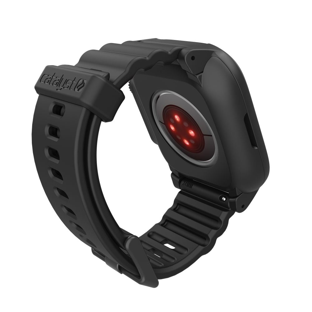 Catalyst Waterproof Case and Band for Apple Watch Series 8/7 45mm - Stealth Black