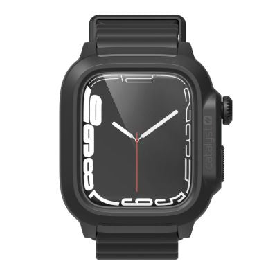 Catalyst Waterproof Case and Band for Apple Watch Series 8/7 45mm - Stealth Black