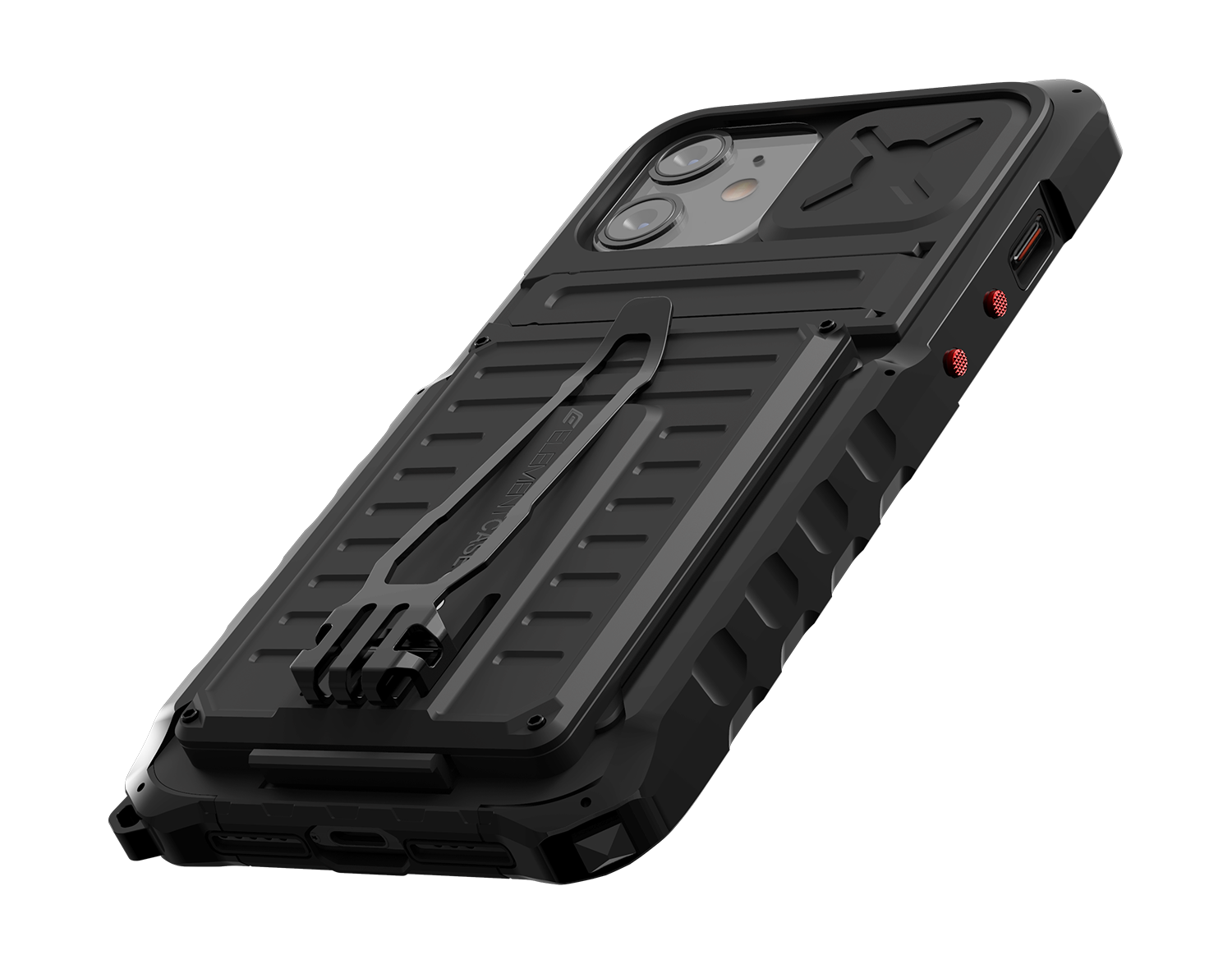 Element Case Black Ops Premium Case For iPhone 12 / 12 Pro - Black - Mac Addict