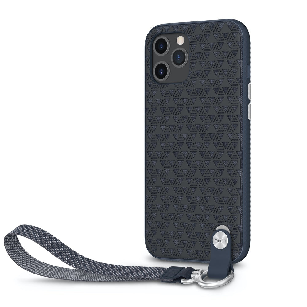 Moshi Altra Case w/ Wrist Strap For iPhone 12 Pro Max - Midnight Blue - Mac Addict