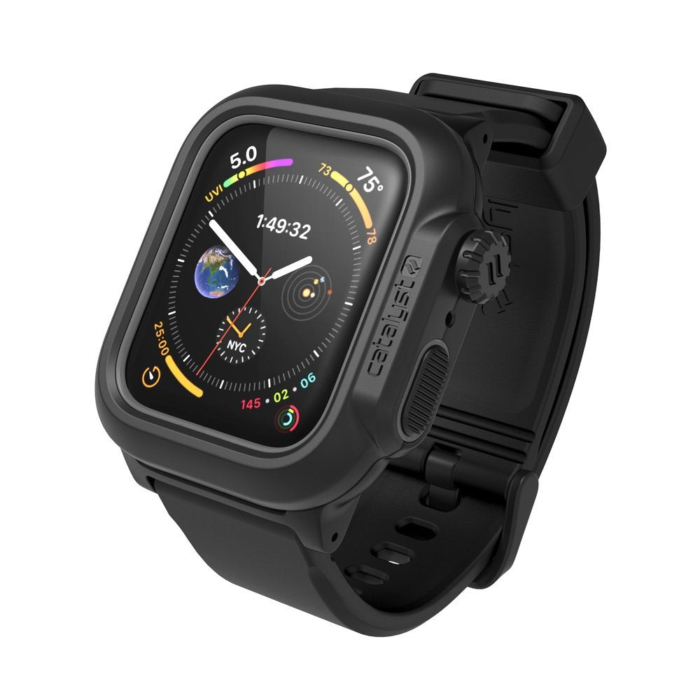 Catalyst Waterproof Case for 44 mm Apple Watch Series 6/SE/5/4 (Stealth Black) - Mac Addict