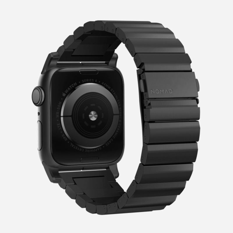 Nomad Steel Band 45mm Black Hardware Bracelet - Legacy - Mac Addict