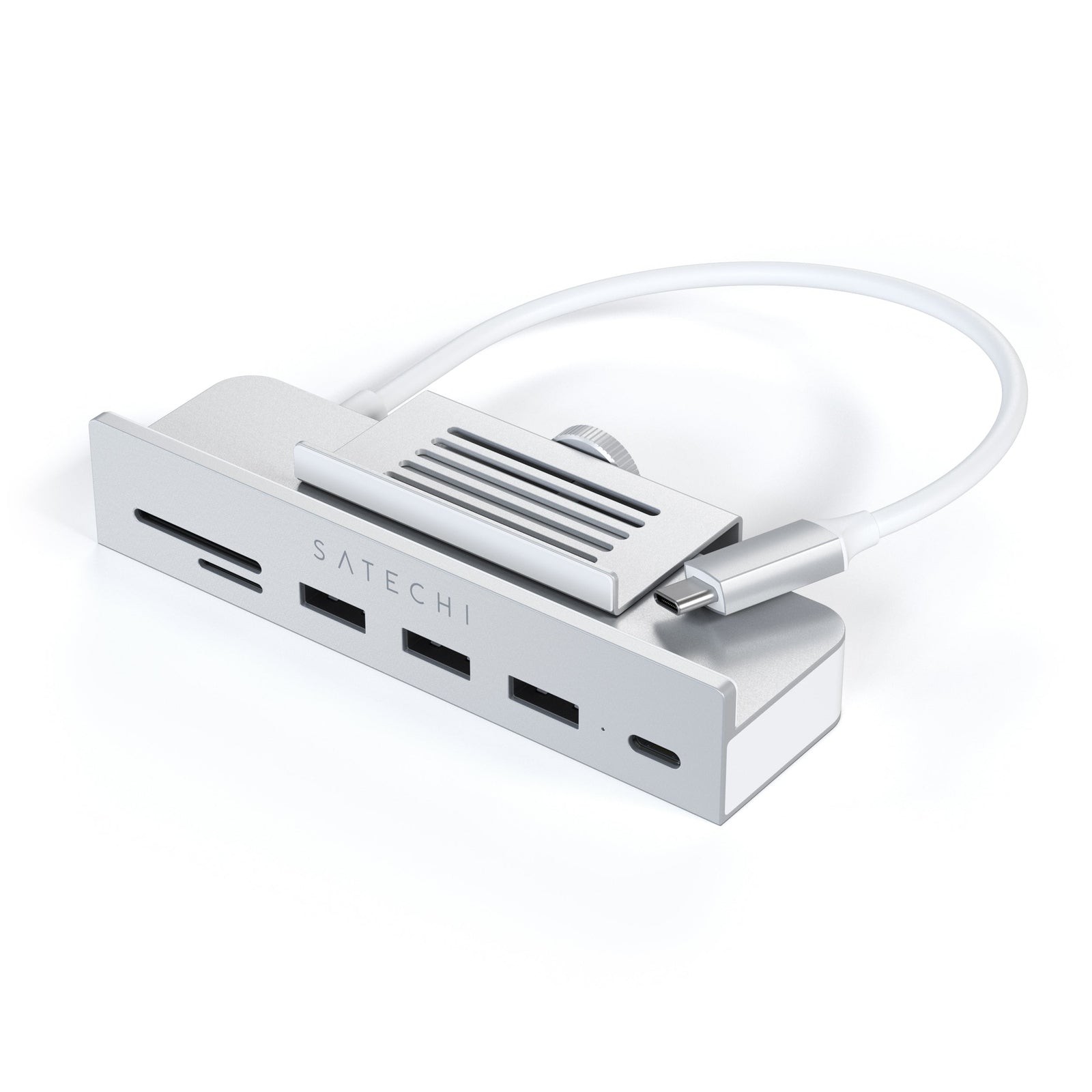 Satechi USB-C Clamp Hub for 24 inch iMac (Silver)