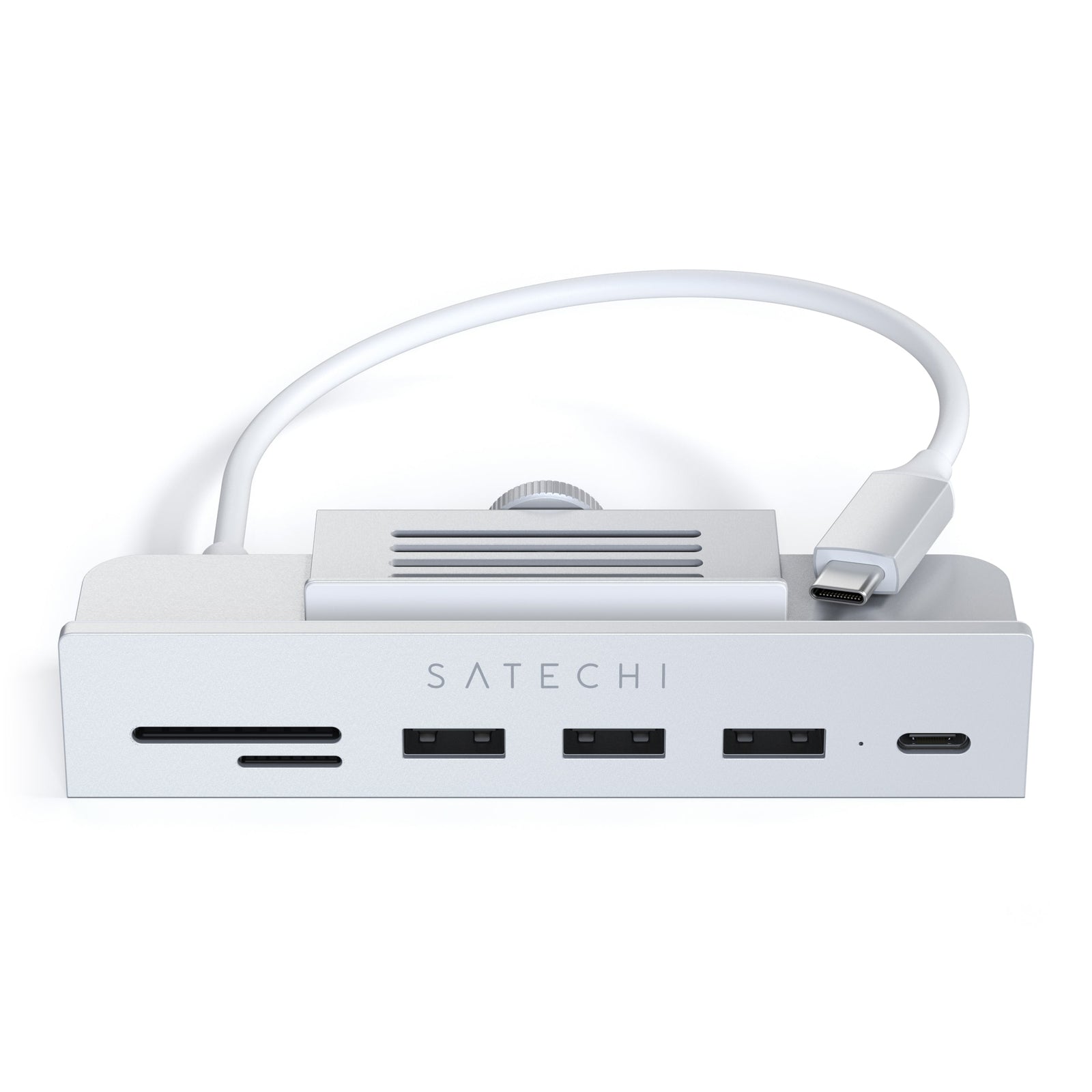 Satechi USB-C Clamp Hub for 24 inch iMac (Silver)