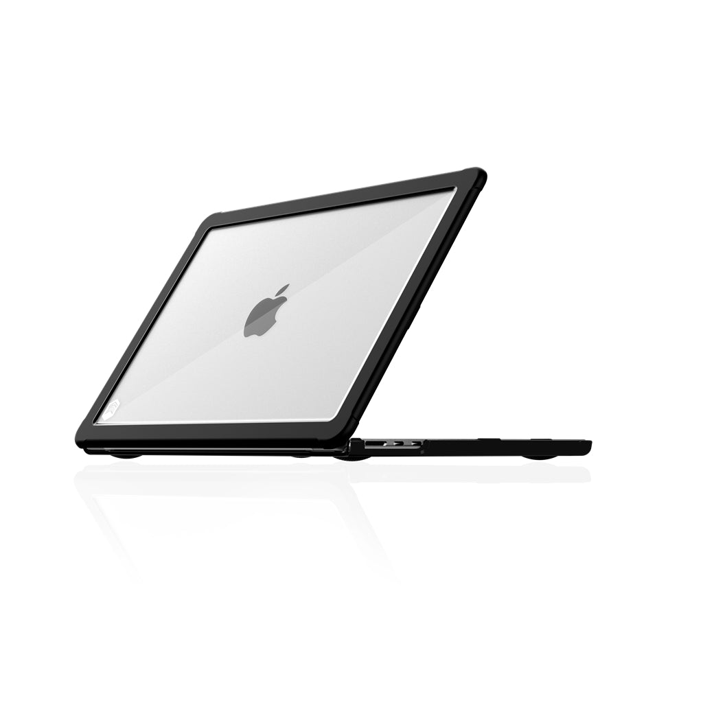 STM Dux Rugged Case for Macbook Air 13.6 inch 2022 M2 - Black Clear