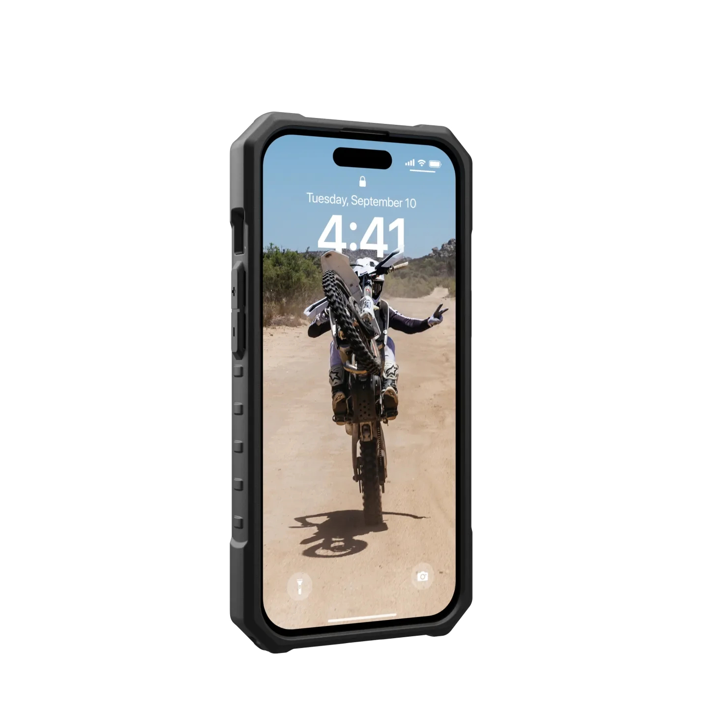 UAG Pathfinder MagSafe Case iPhone 15 Plus 6.7 Ash