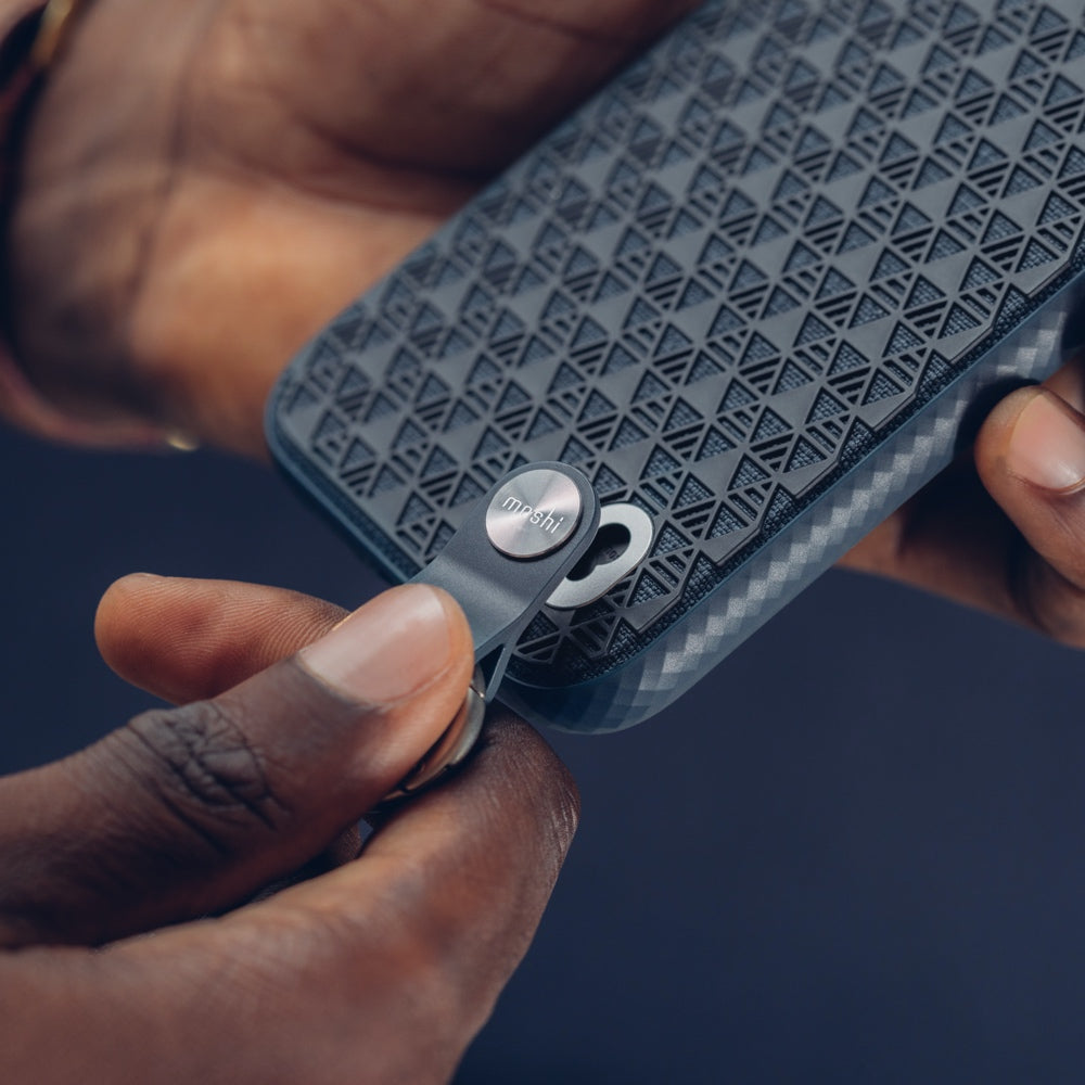 Moshi Altra Case w/ Wrist Strap For iPhone 12 Pro Max - Midnight Blue - Mac Addict