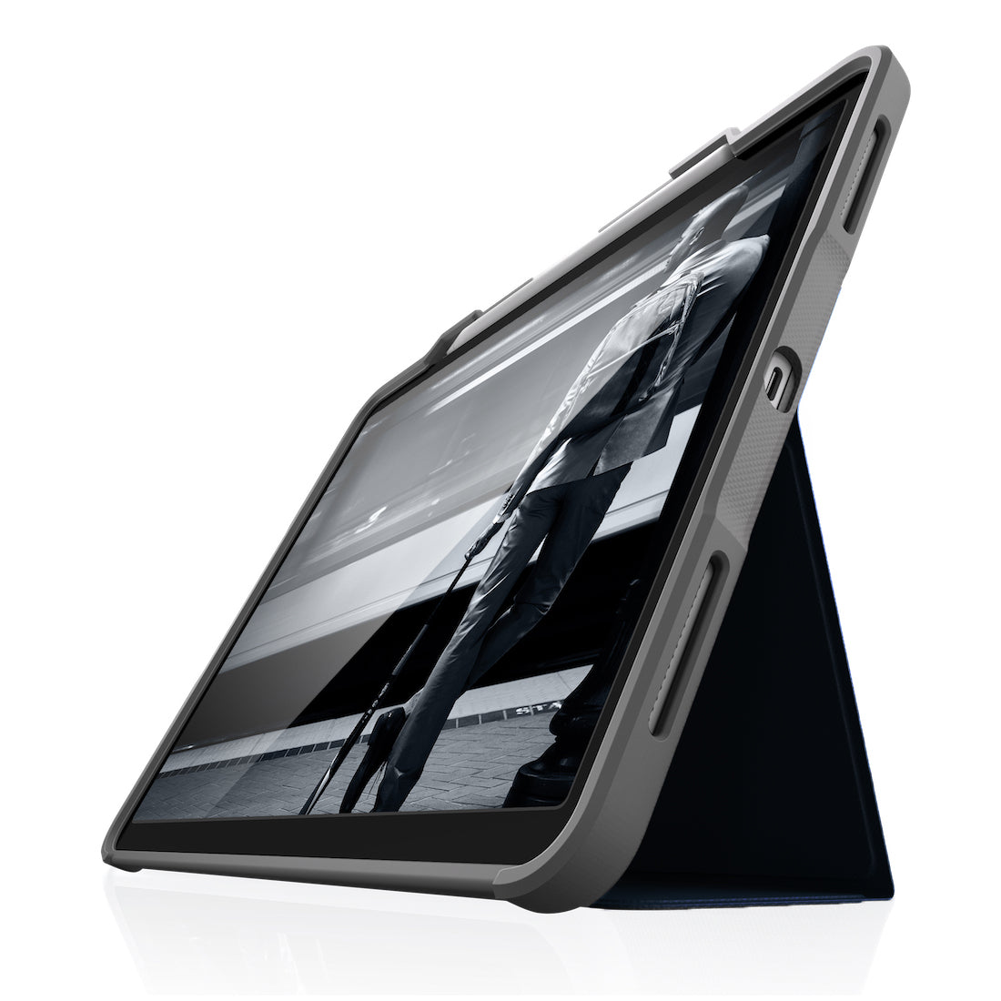 STM Rugged Case For iPad Pro 12.9" (3rd/4th Gen) - Black - Mac Addict