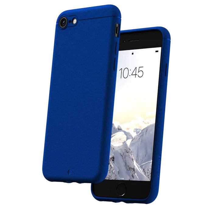 Caudabe Sheath Minimalist Case For iPhone SE 2020 2nd & 3rd Gen - Blue - Mac Addict