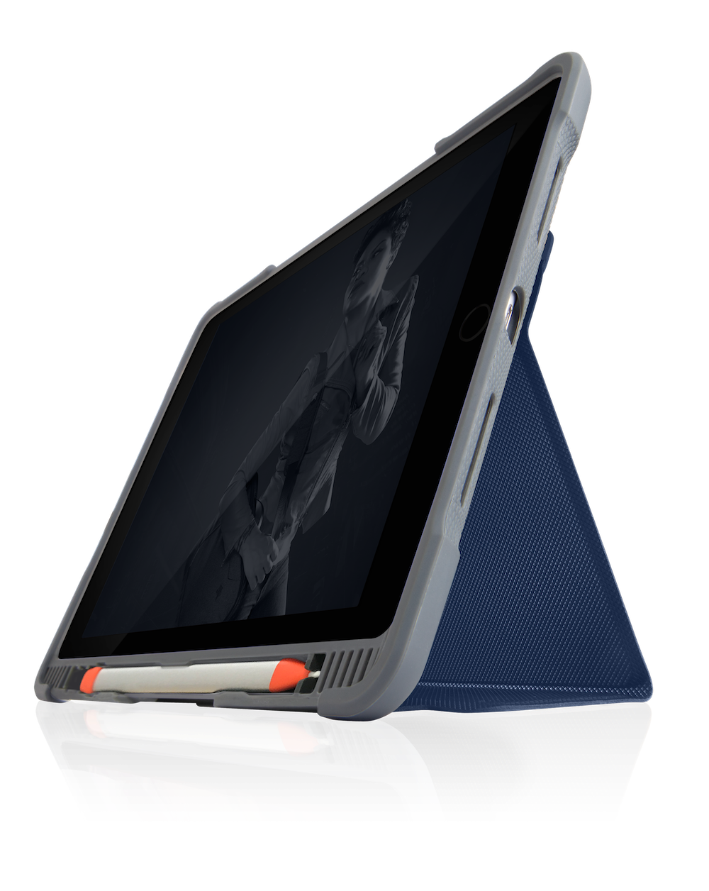 STM Dux Plus Duo Rugged Case For iPad 8th/7th Gen - Midnight Blue - Mac Addict