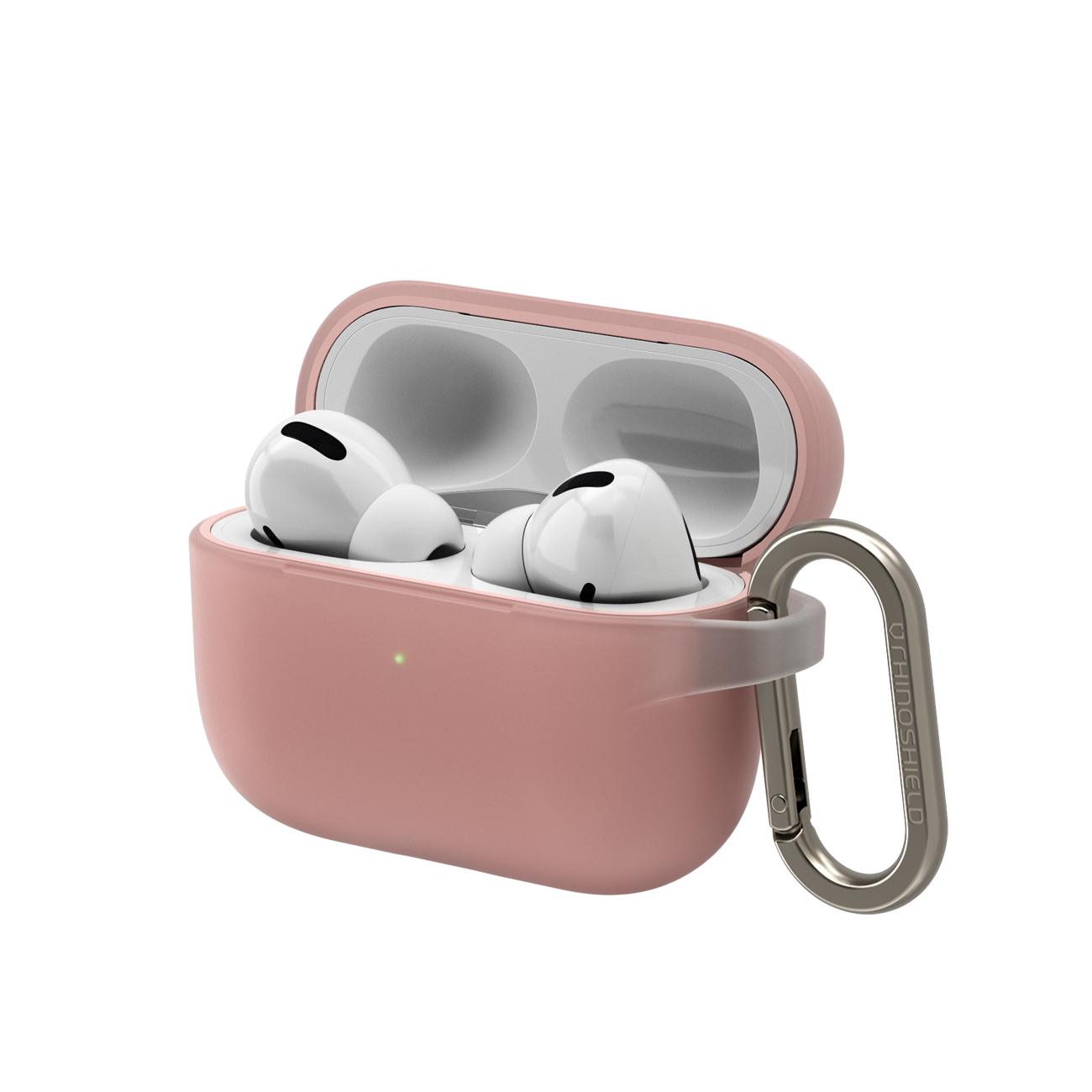 RhinoShield Impact Resistant Case For AirPods Pro - Shell Pink - Mac Addict