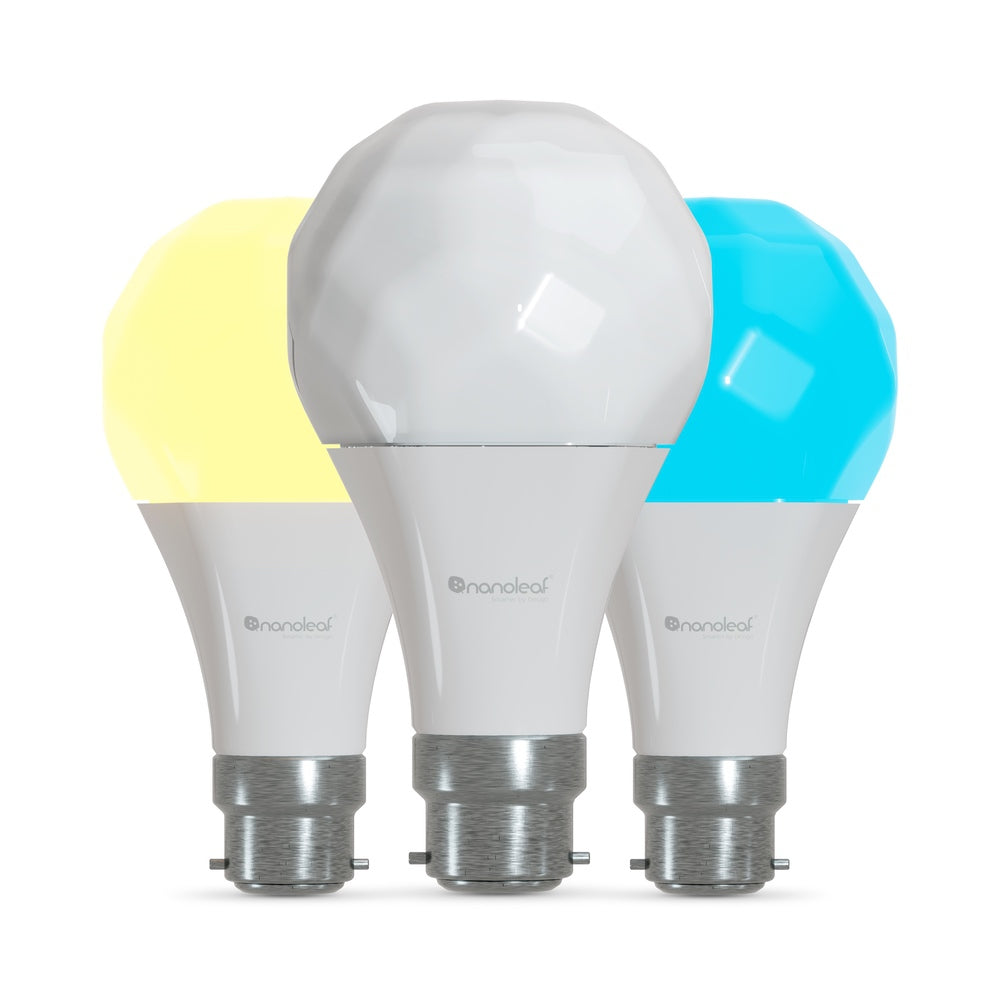Nanoleaf Essentials Smart Bulb B22 (3 Pack) - Mac Addict
