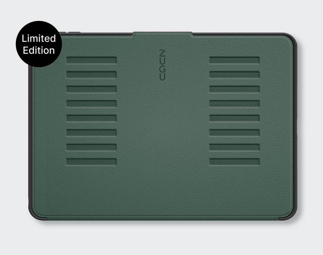 Zugu iPad Folio Case Magnetic Stand iPad 7th / 8th / 9th Gen 10.2 inch - Pine