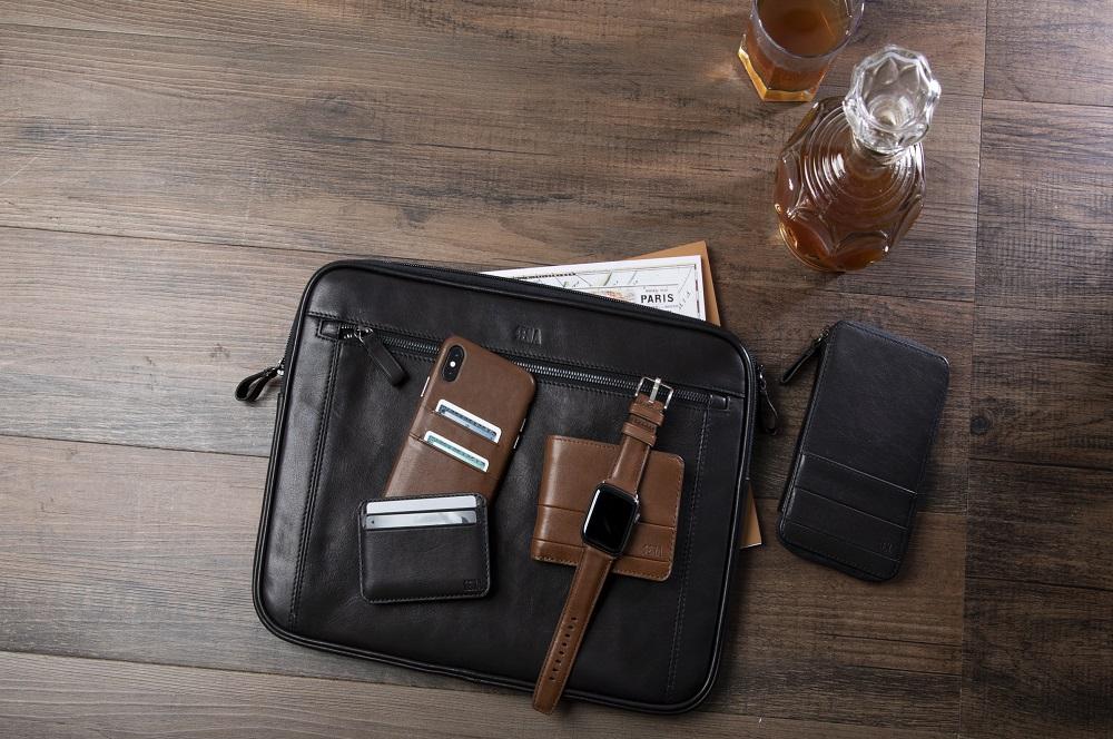 SENA - Premium Leather Case for iPhone iPad & MacBook