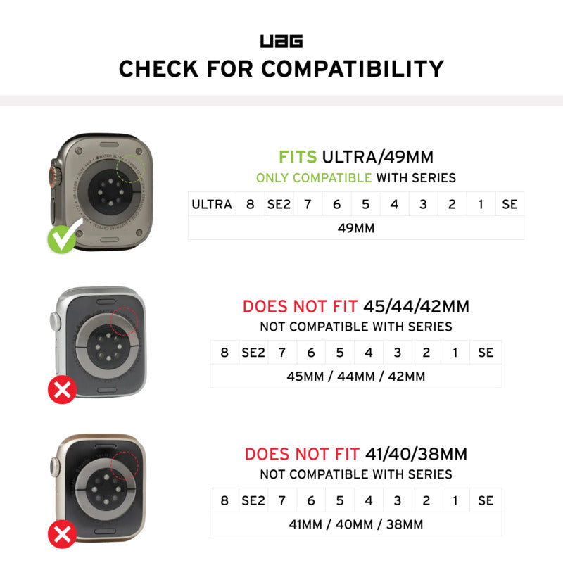 UAG Civilian Strap For Apple Watch 49/45/44/42mm