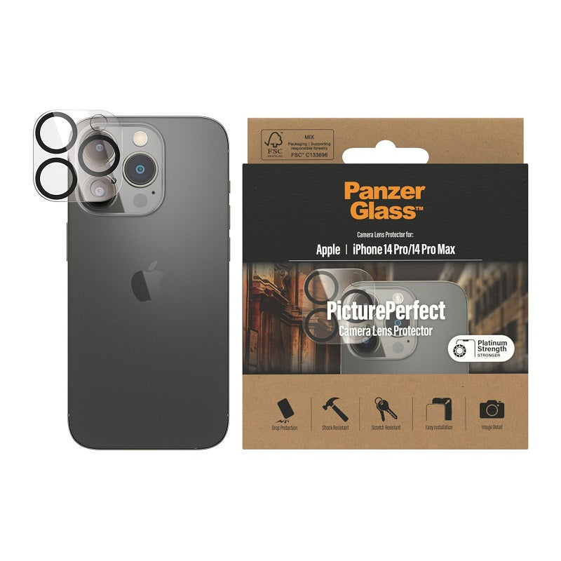 PanzerGlass PicturePerfect Cam Protector For iPhone 14 Pro / Max