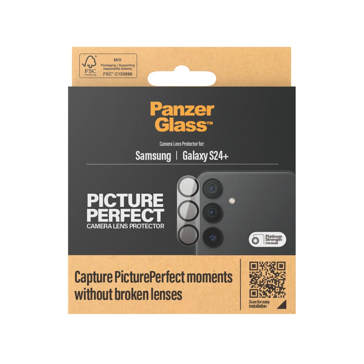 PanzerGlass PicturePerfect Camera Lens Protector Samsung Galaxy S24 Plus - Mac Addict