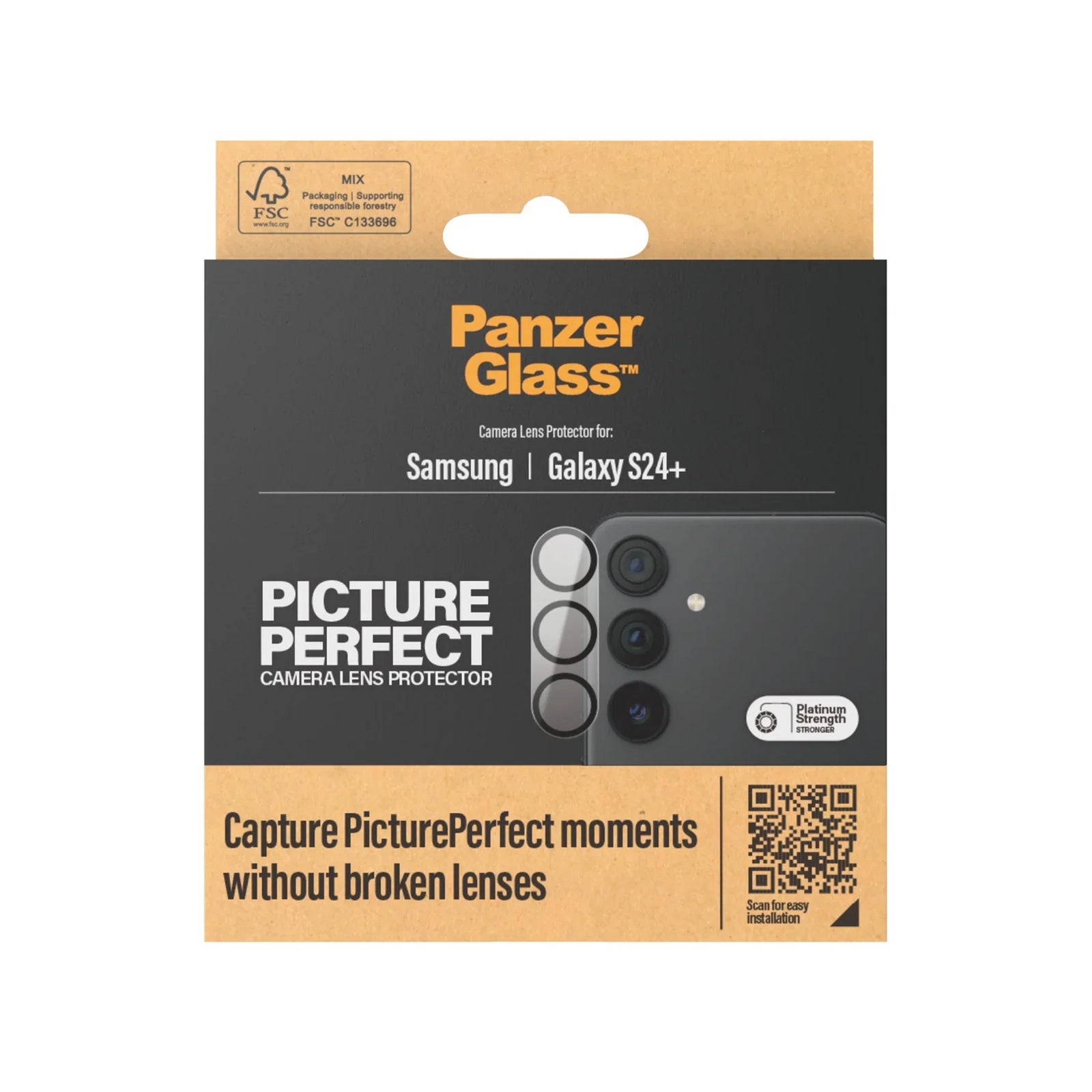 PanzerGlass PicturePerfect Camera Lens Protector Samsung Galaxy S24 Plus - Mac Addict