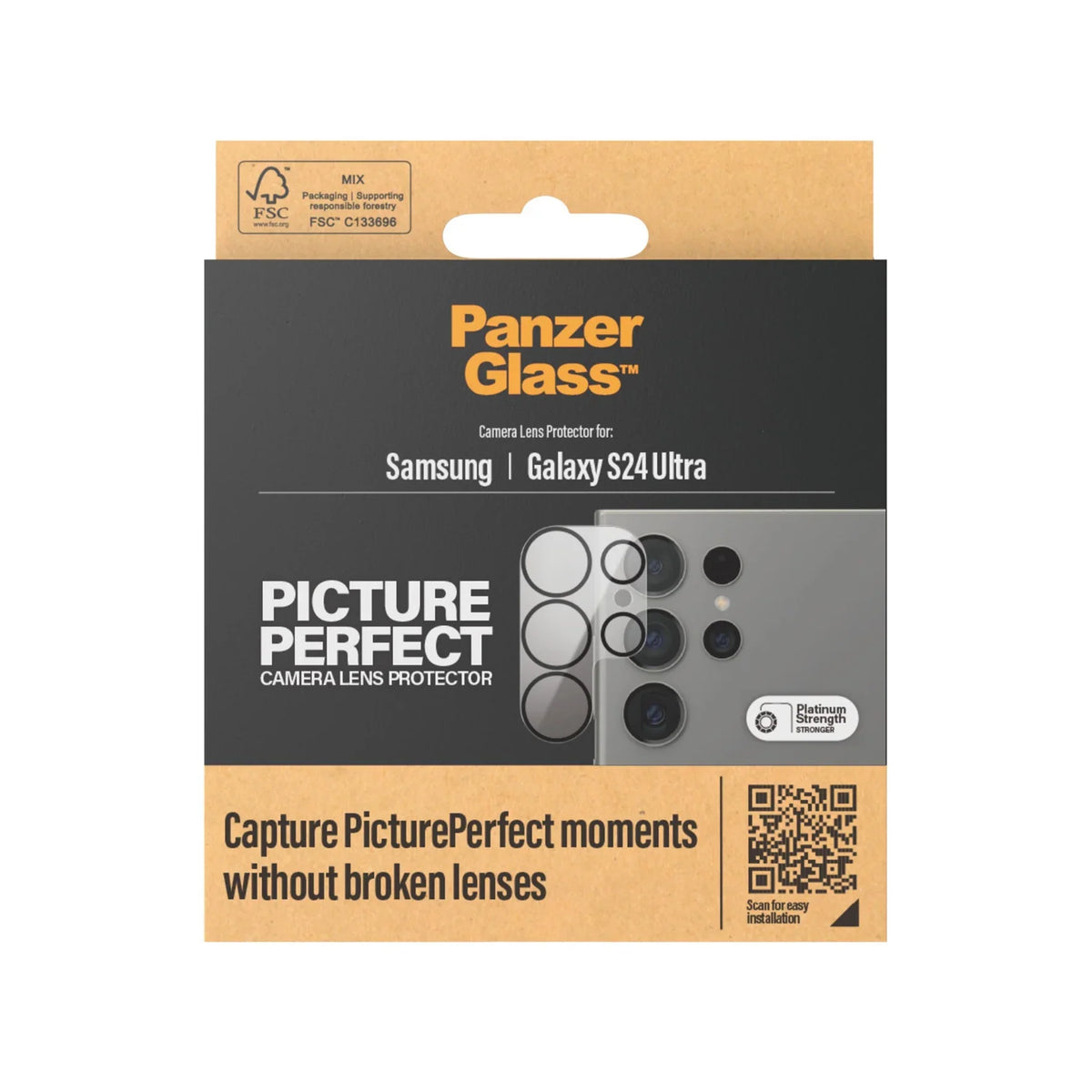 PanzerGlass PicturePerfect Camera Lens Protector Samsung Galaxy S24 Ultra - Mac Addict