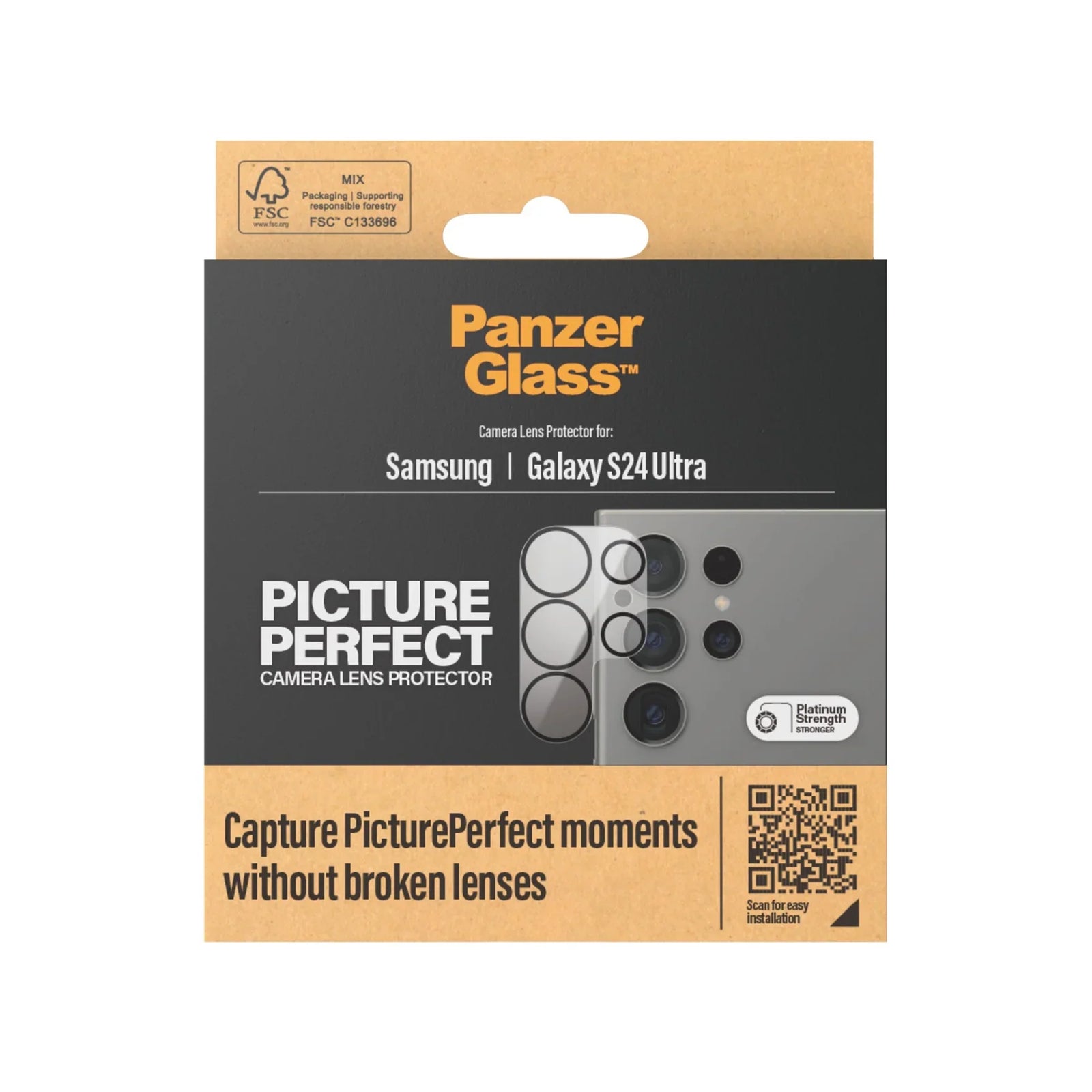 PanzerGlass PicturePerfect Camera Lens Protector Samsung Galaxy S24 Ultra - Mac Addict