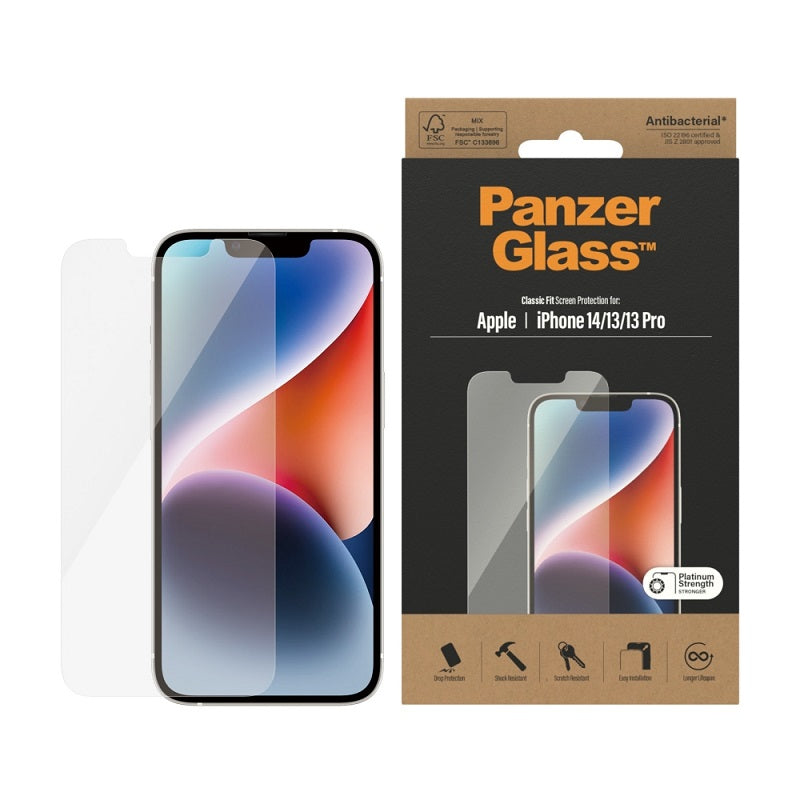 PanzerGlass Classic Fit Screen Protector For iPhone 14