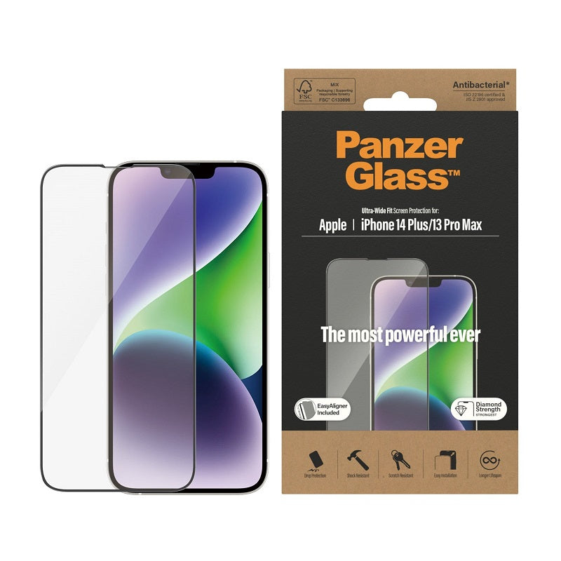 PanzerGlass UltraWide Fit Screen Protector For iPhone 14 Plus