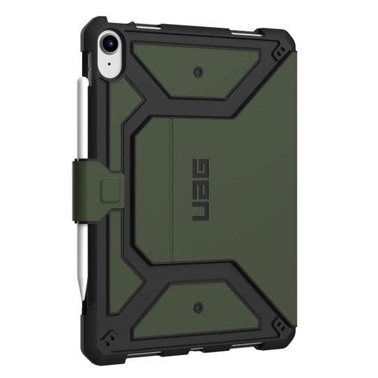 UAG Metropolis SE Rugged Folio Case iPad 10th / 11th 10.9 Olive Green