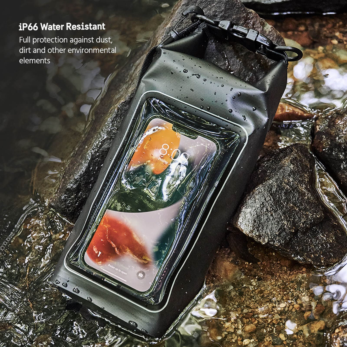 Pelican Marine Waterproof 2L Dry Bag - Stealth Black