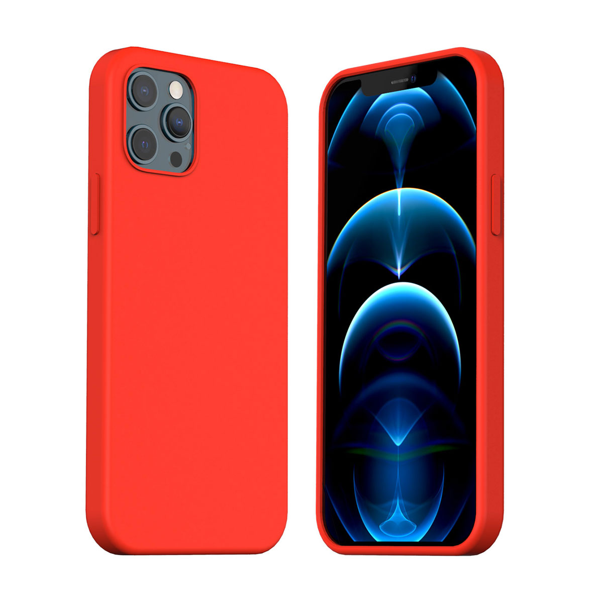 Araree Typo-Skin Silicone Case iPhone 11 Red - Mac Addict