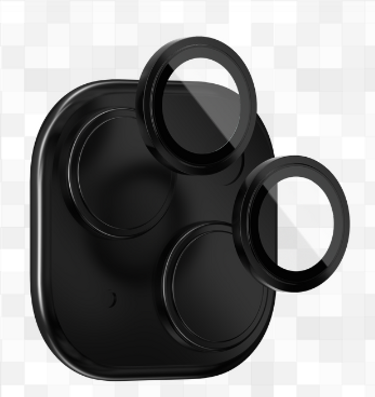 Zagg Premium iPhone Camera Lens Protector iPhone 15 &amp; 15 Plus - Black