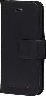 Dbramante1928 Copenhagen Plus Leather Folio Case iPhone SE 1st gen / 5s / 5 Black