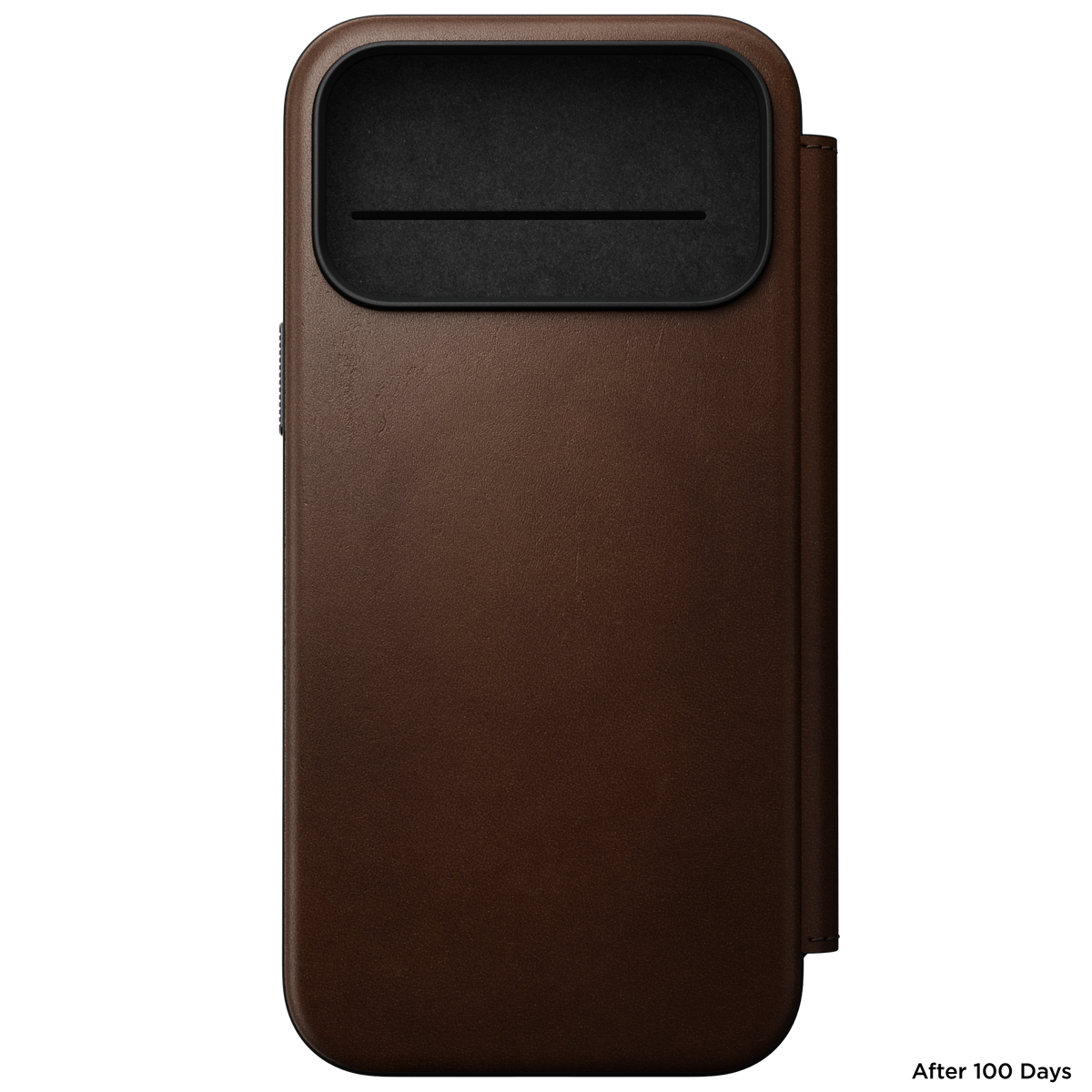 Modern Leather Folio Case for iPhone 18 Pro Max 6.9 in Brown Ecco - Nomad