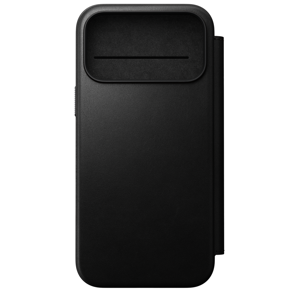 Modern Leather Folio Case for iPhone 18 Pro Max 6.9 in Black Ecco - Nomad