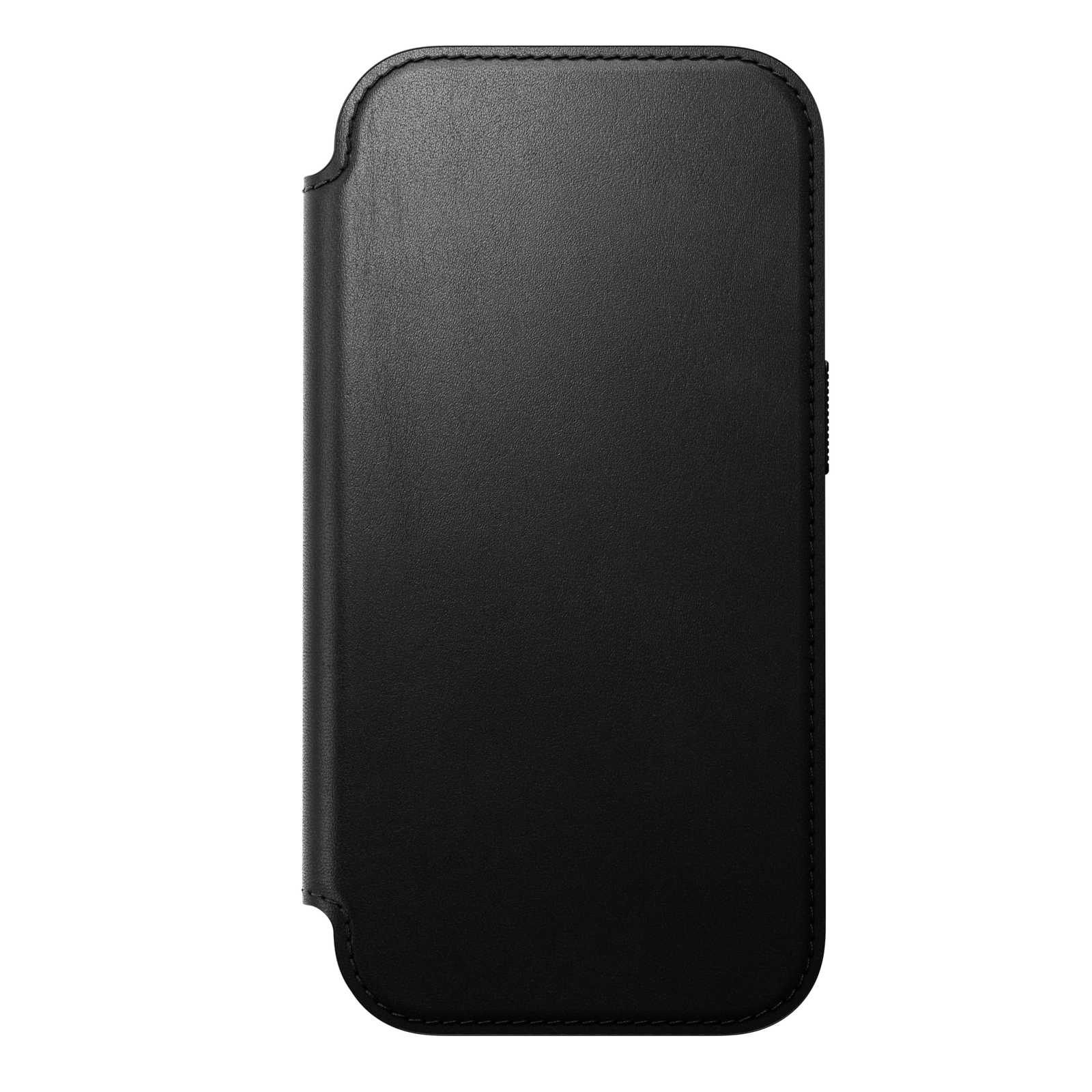 Modern Leather Folio Case for iPhone 18 Pro 6.3 in Black Ecco - Nomad