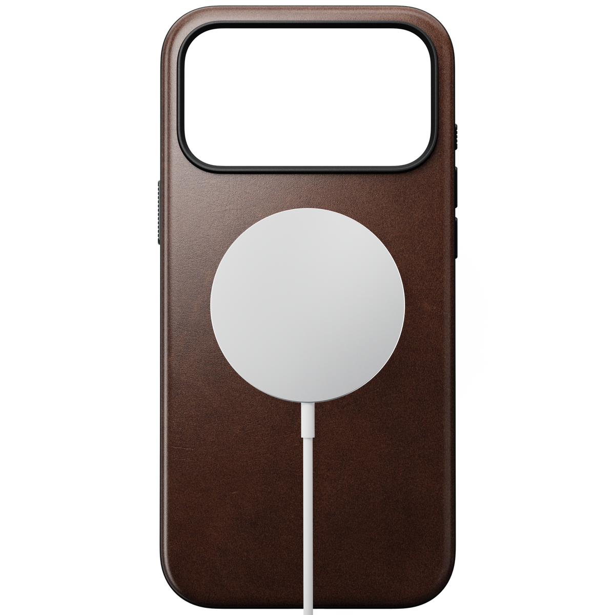 Modern Horween Leather Case for iPhone 18 Pro Max 6.9 in Rustic Brown Horween - Nomad