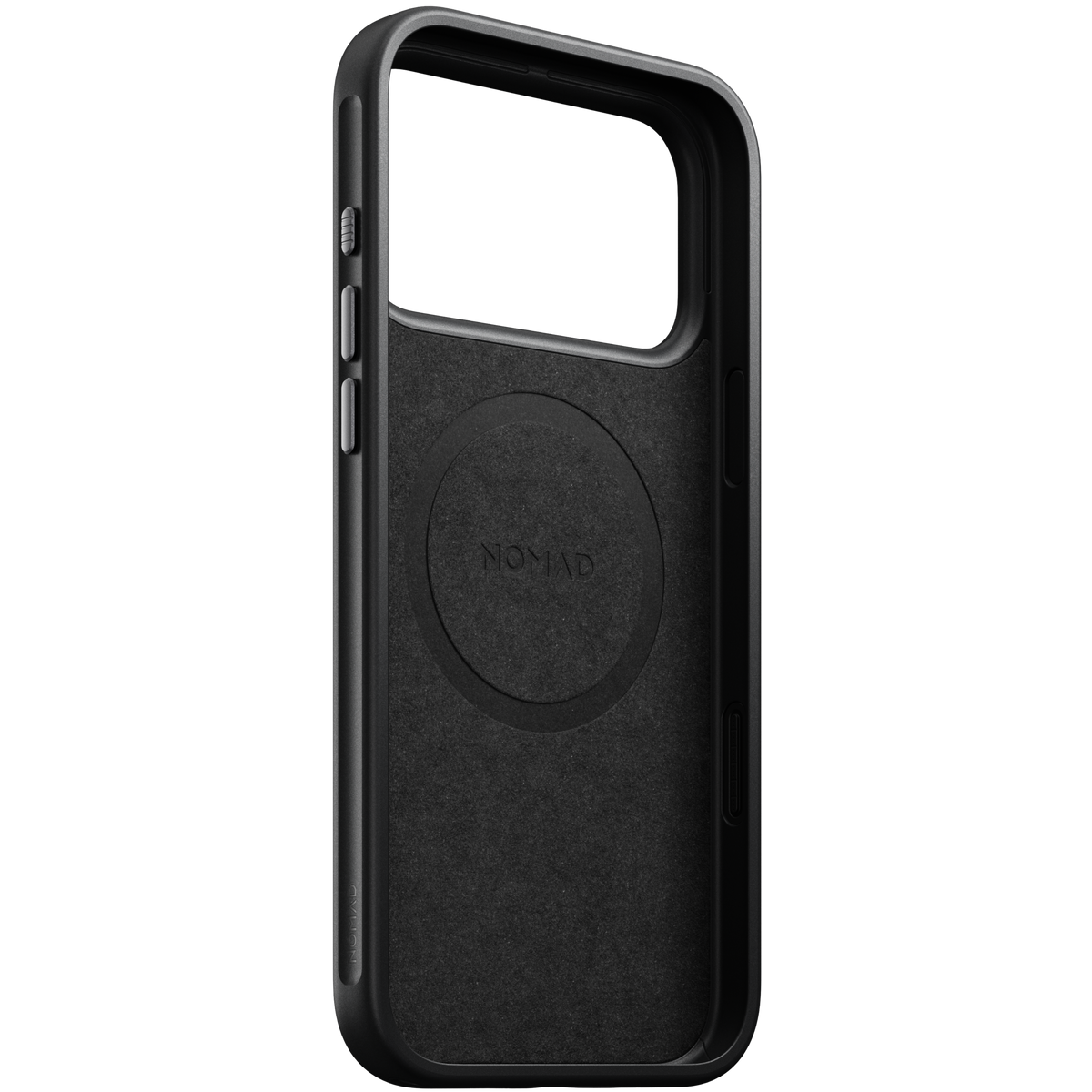 Modern Leather Case for iPhone 18 Pro Max 6.9 in Black Ecco - Nomad