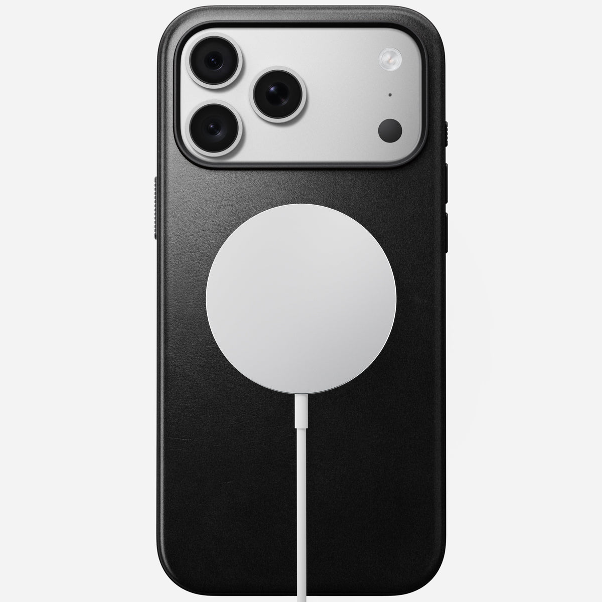 Modern Horween Leather Case for iPhone 18 Pro Max 6.9 in Black Horween - Nomad