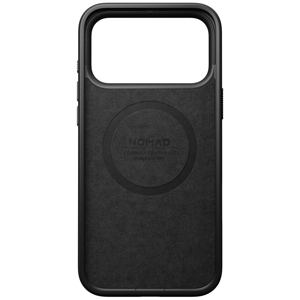 Modern Horween Leather Case for iPhone 18 Pro Max 6.9 in Black Horween - Nomad