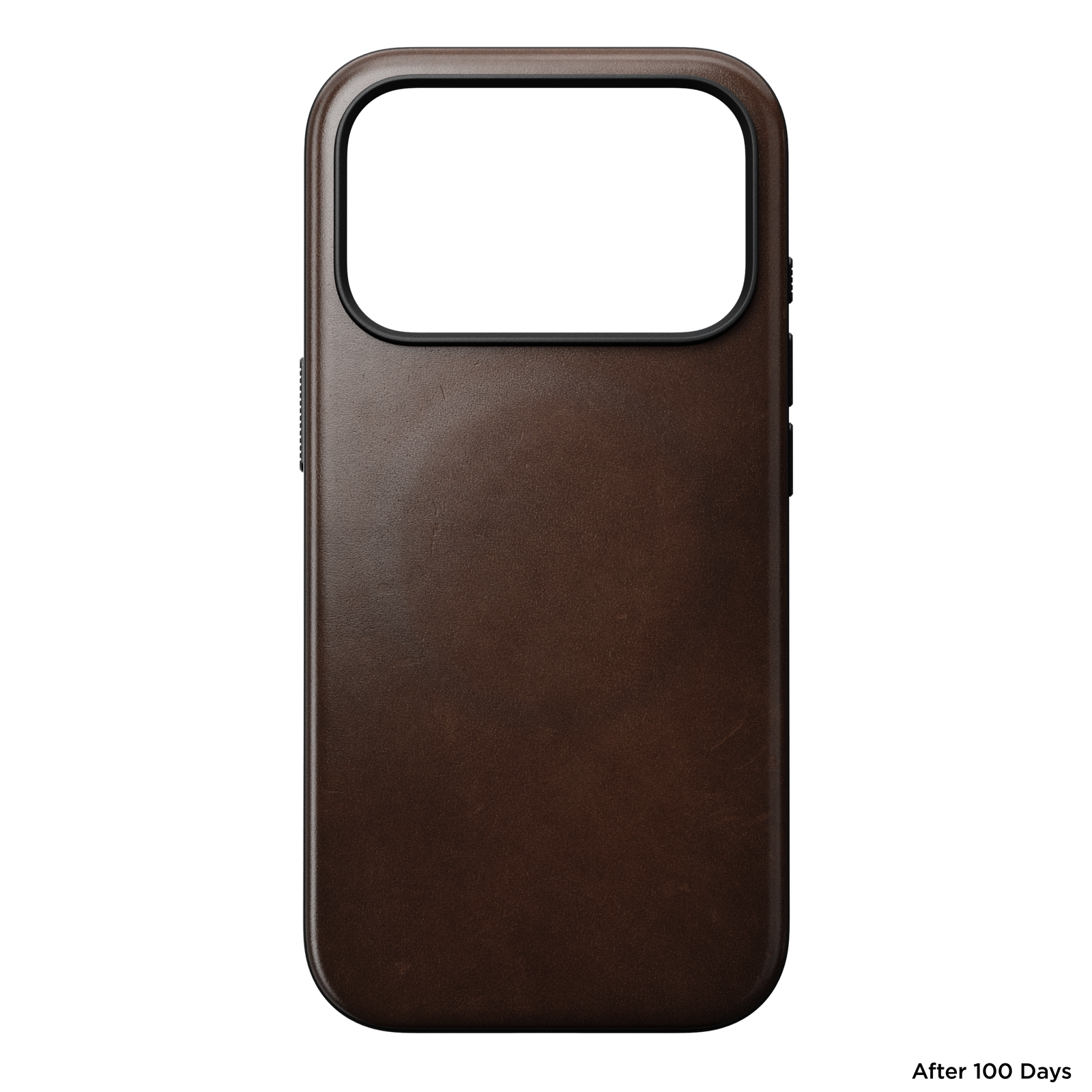 Modern Horween Leather Case for iPhone 18 Pro 6.3 in Rustic Brown Horween - Nomad