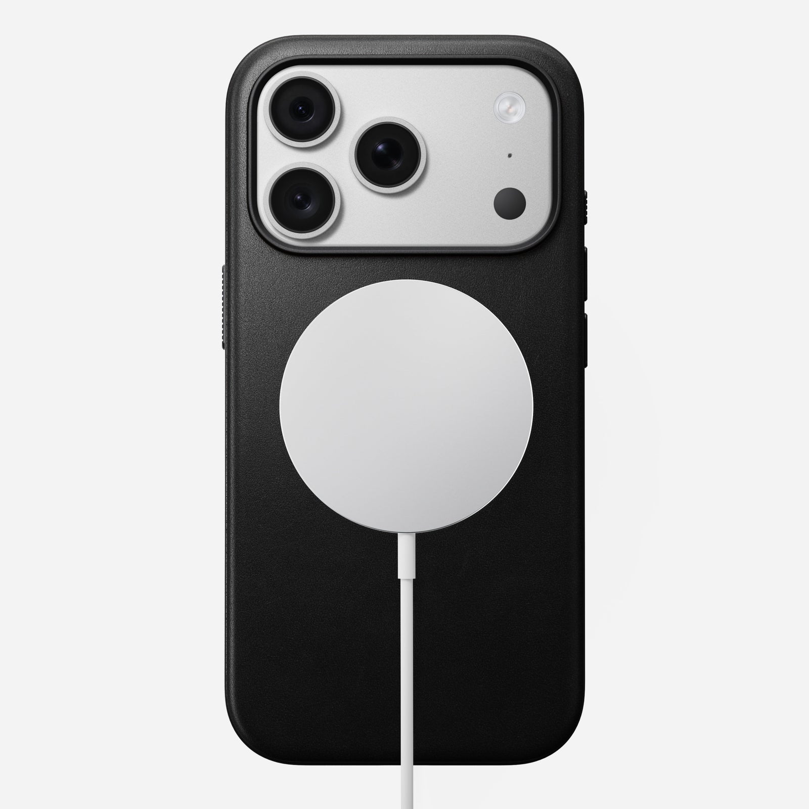 Modern Leather Case for iPhone 18 Pro 6.3 in Black Ecco - Nomad