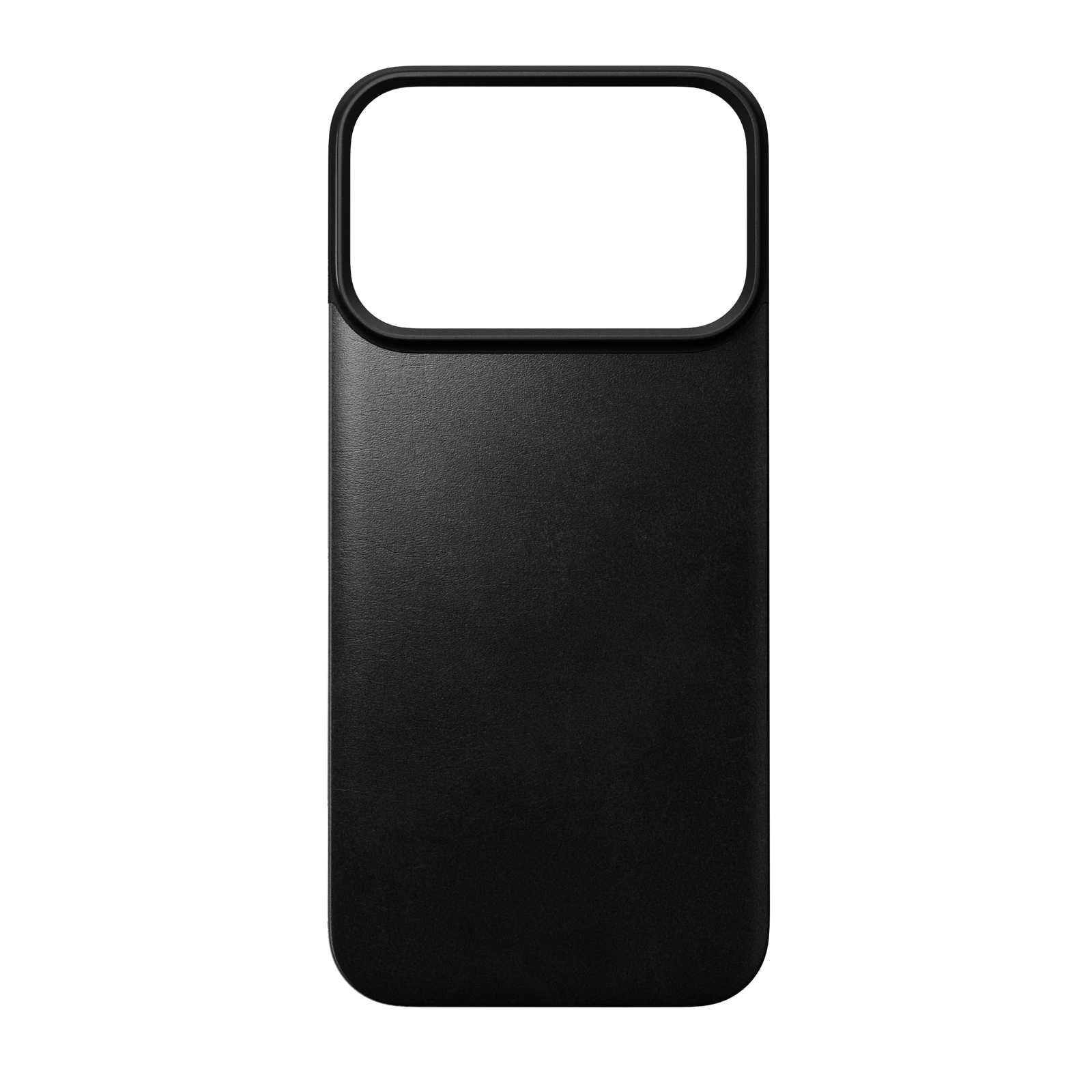Magnetic Leather Back Case for iPhone 18 Pro 6.3 in Black Horween - Nomad