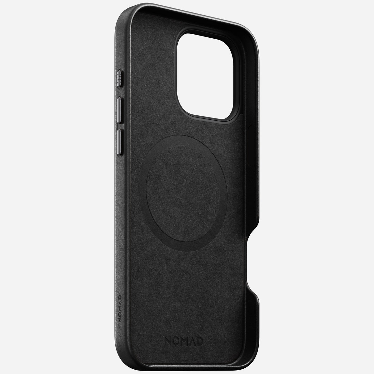 Nomad Traditional Premium Leather Case iPhone 16 Pro Max 6.9 - Black - Mac Addict