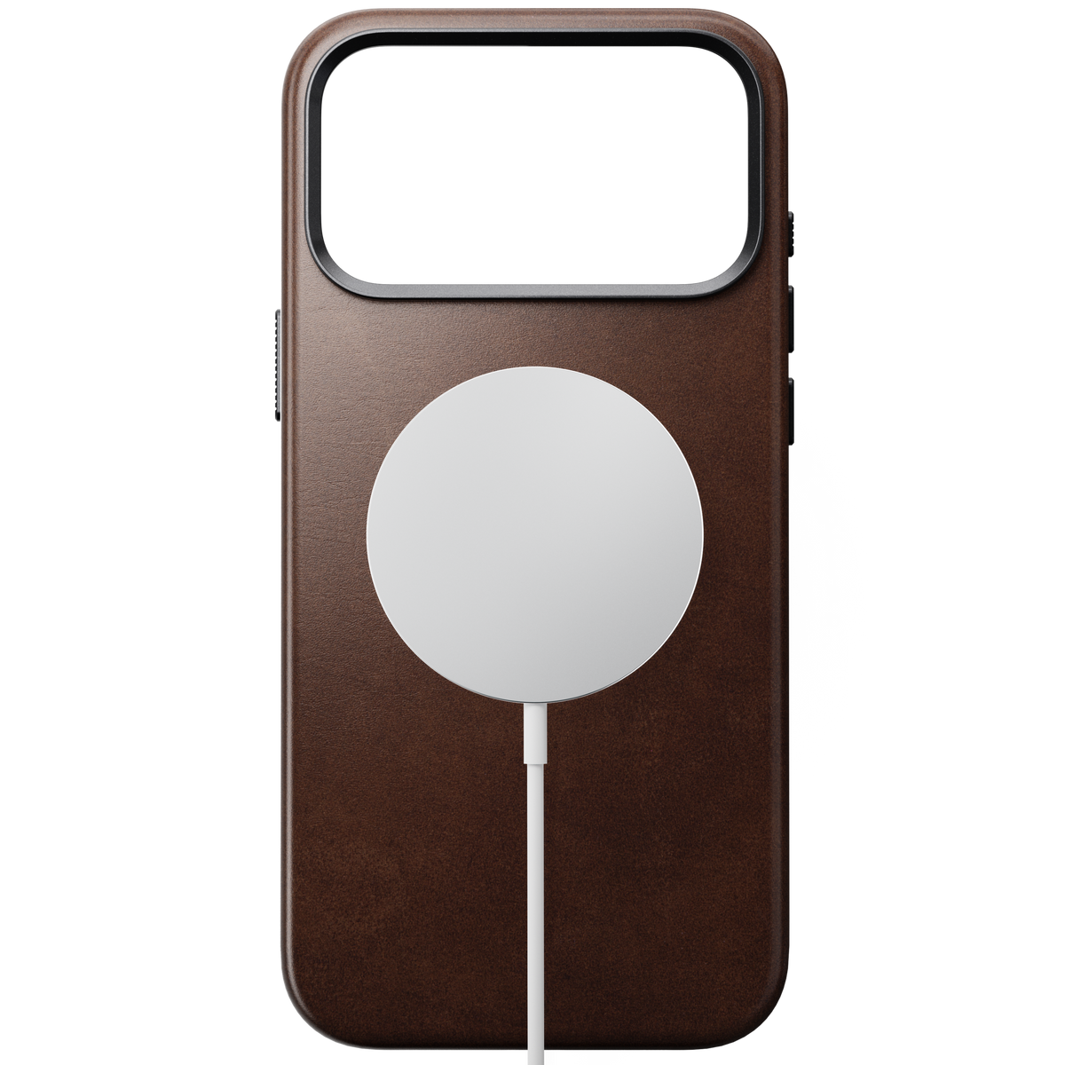 Traditional Horween Leather Case for iPhone 18 Pro Max 6.9 in Rustic Brown Horween - Nomad