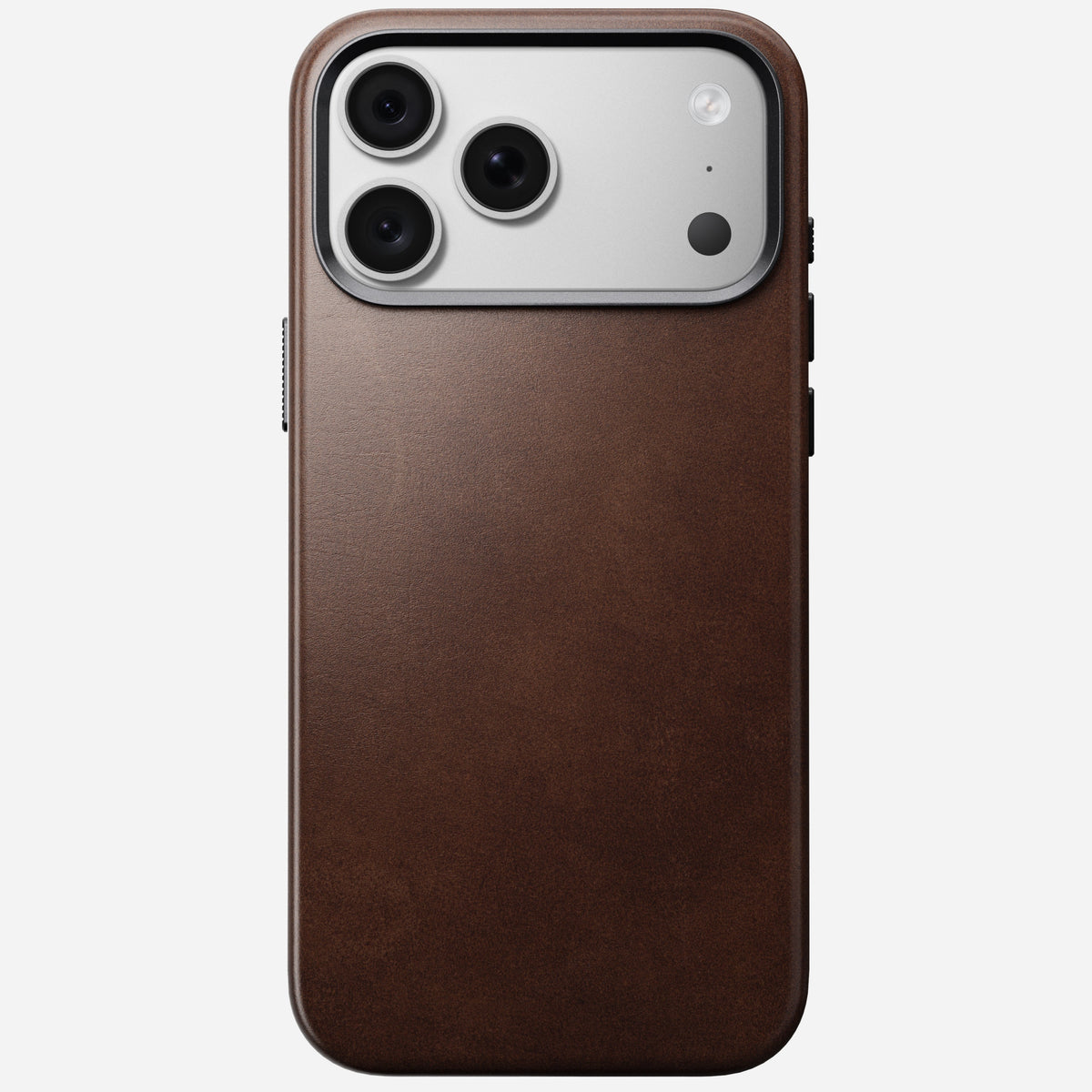 Traditional Horween Leather Case for iPhone 18 Pro Max 6.9 in Rustic Brown Horween - Nomad