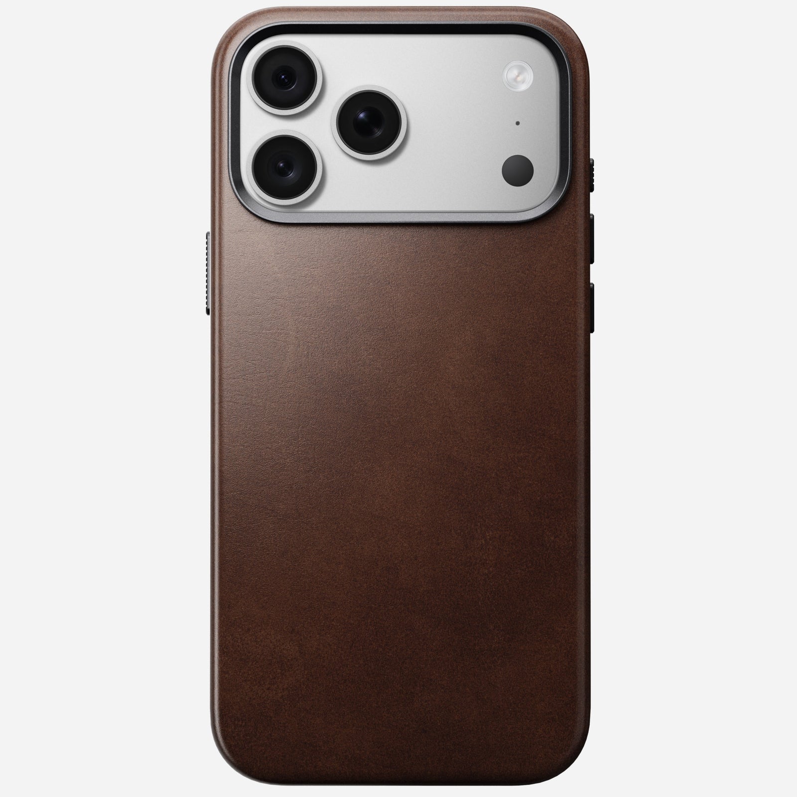 Traditional Horween Leather Case for iPhone 18 Pro Max 6.9 in Rustic Brown Horween - Nomad