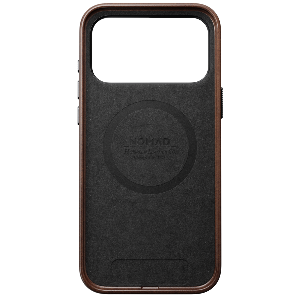 Traditional Horween Leather Case for iPhone 18 Pro Max 6.9 in Rustic Brown Horween - Nomad