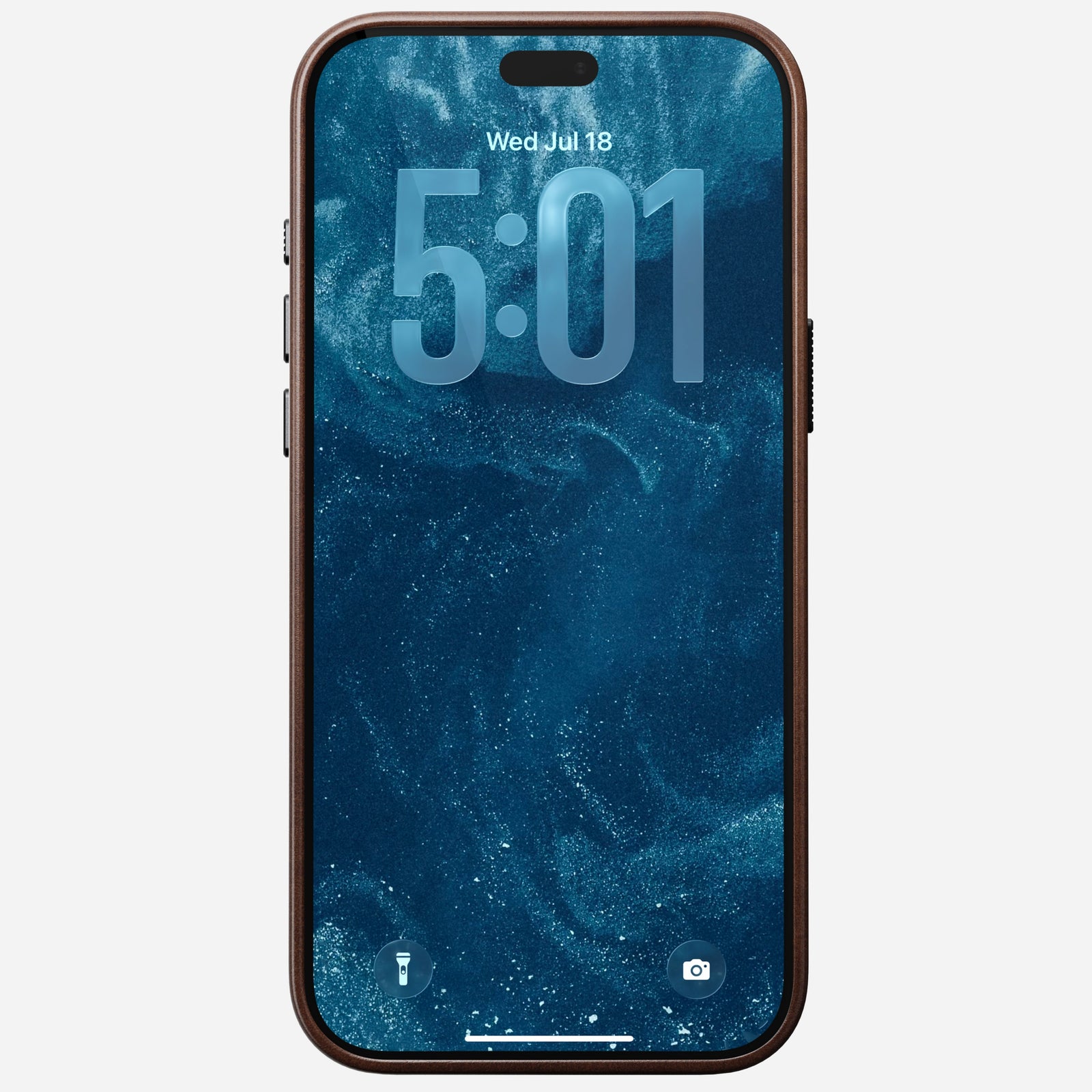 Traditional Horween Leather Case for iPhone 18 Pro Max 6.9 in Rustic Brown Horween - Nomad