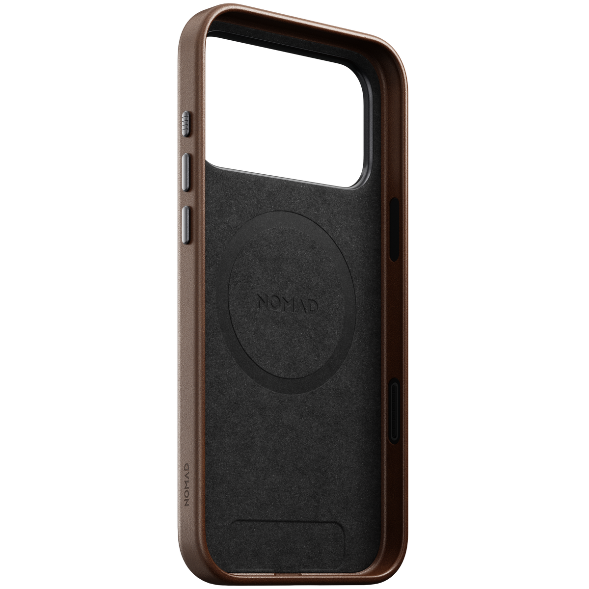 Traditional Leather Case for iPhone 18 Pro Max 6.9 in Brown Ecco - Nomad